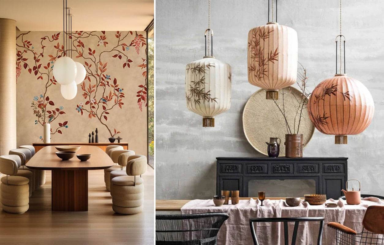 Décoration chinoise maison